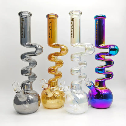 Fortune - 18" 7mm Electroplated Zig-Zag Zong