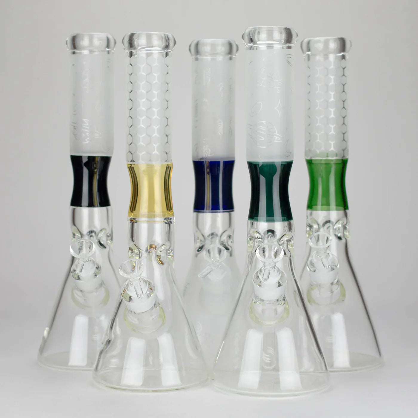 15″ 7mm Glass Beaker Bong