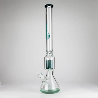 Genie - 24" 12-Arm 9mm Coloured Bottom Glass Water Bong