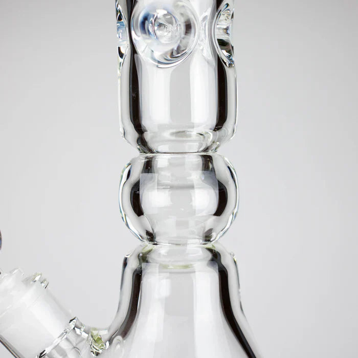 Genie - 19.5" 9mm Curved Shaft Glass Beaker Bong