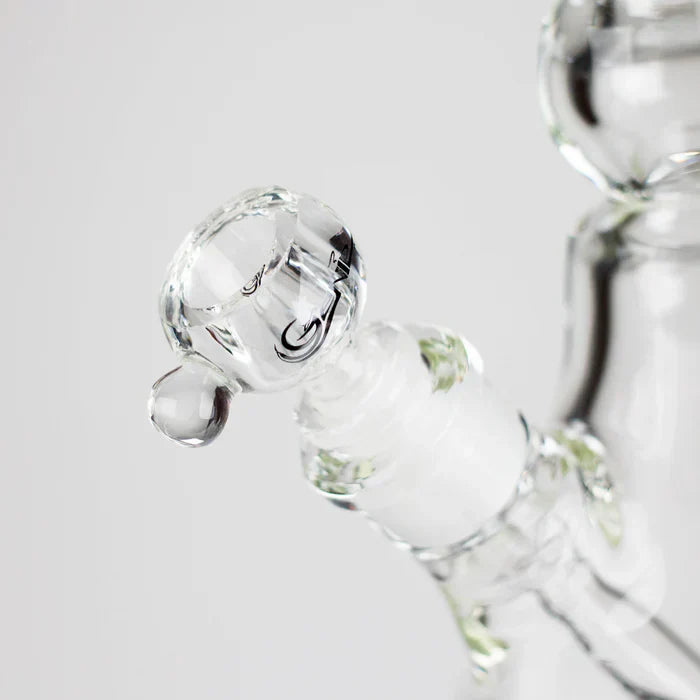 Genie - 19.5" 9mm Curved Shaft Glass Beaker Bong