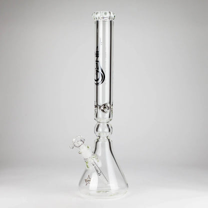 Genie - 19.5" 9mm Curved Shaft Glass Beaker Bong
