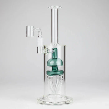 11" 2-in-1 Glass Dab Rig w/ Percolator