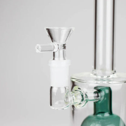 11" 2-in-1 Glass Dab Rig w/ Percolator