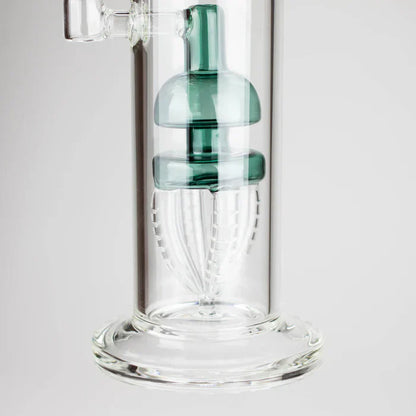 11" 2-in-1 Glass Dab Rig w/ Percolator