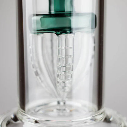 11" 2-in-1 Glass Dab Rig w/ Percolator