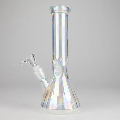 10" Shiny Beaker Ribbed Base Bolt IC w/ Handle Slide