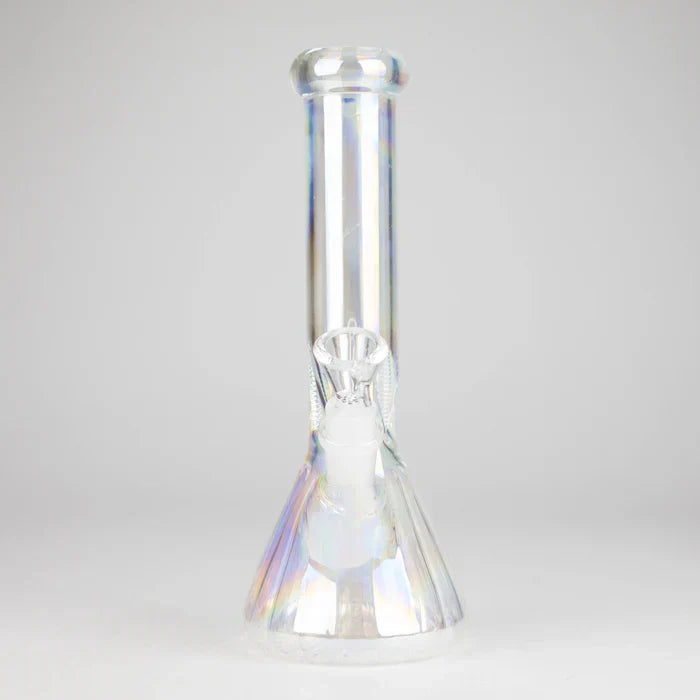 10" Shiny Beaker Ribbed Base Bolt IC w/ Handle Slide