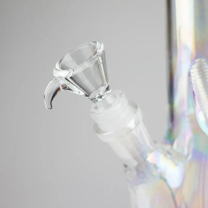 10" Shiny Beaker Ribbed Base Bolt IC w/ Handle Slide