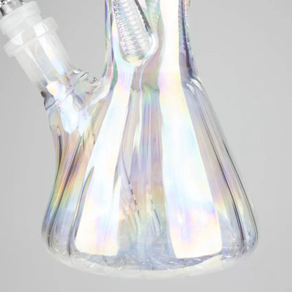 10" Shiny Beaker Ribbed Base Bolt IC w/ Handle Slide