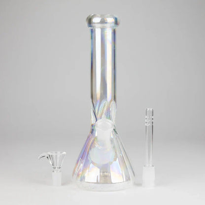 10" Shiny Beaker Ribbed Base Bolt IC w/ Handle Slide