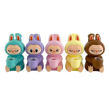 6" Elf Monster Silicone Water Pipe