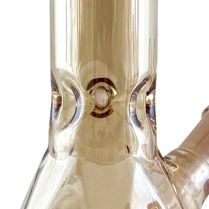 10" Geometric Hexagon Electroplated Glass Bong