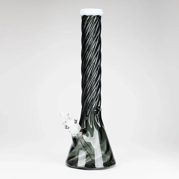 Genie - 16" 9mm Twist Glass Beaker Bong