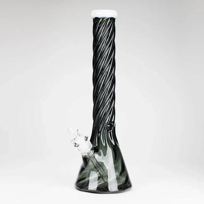 Genie - 16" 9mm Twist Glass Beaker Bong