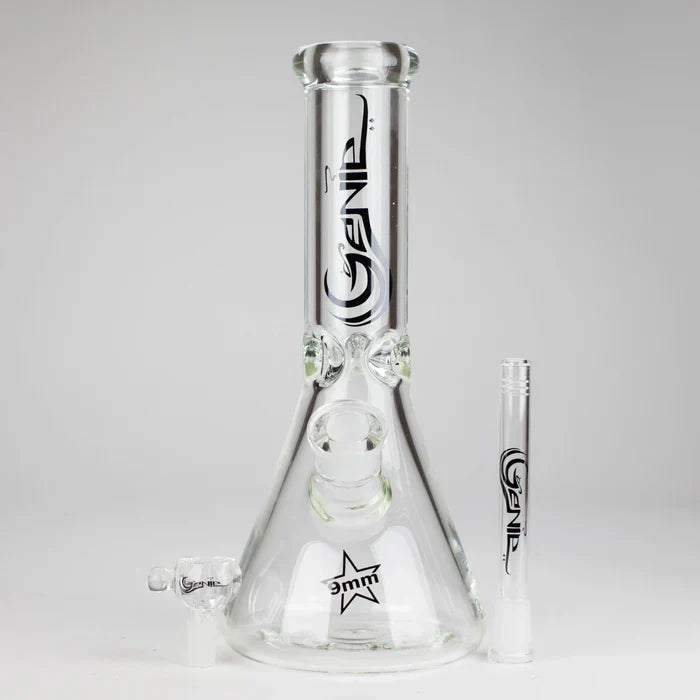 Genie - 12" 9mm Glass Beaker Bong