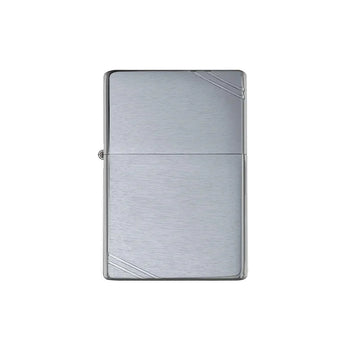 Zippo Lighter - Vintage BR Fin Chrome