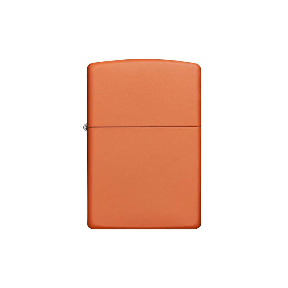 Zippo Lighter - Regular Orange Matte