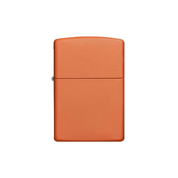 Zippo Lighter - Regular Orange Matte