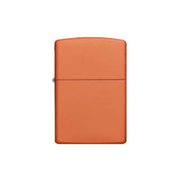 Zippo Lighter - Regular Orange Matte