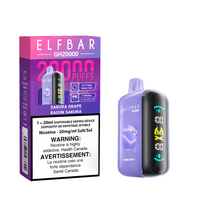 ELF Bar Rechargeable Disposable Vape GH20000 Puff Elfbar 20ml