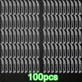 No. 12 Industrial Carbon Steel Blades (100pcs)