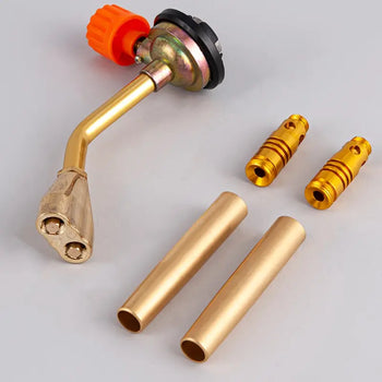 Stainless Steel Dual-Tube Flame Gun Lighter