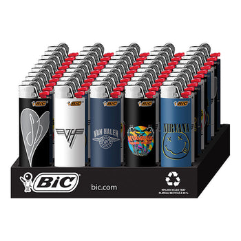 Bic Maxi Lighter - Rock Bands