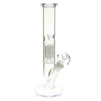 Plain Jane Glass - 12" Holographic Rainbow Straight Bong