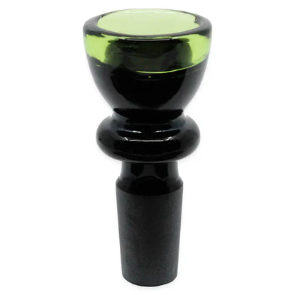 14mm Duo-Tone Black Glass Slide