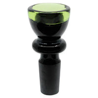 14mm Duo-Tone Black Glass Slide