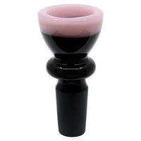 14mm Duo-Tone Black Glass Slide