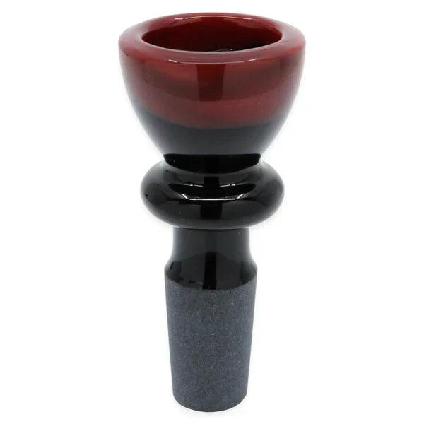 14mm Duo-Tone Black Glass Slide