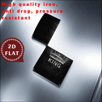 Retro King Crown Aluminum Lighter Shell