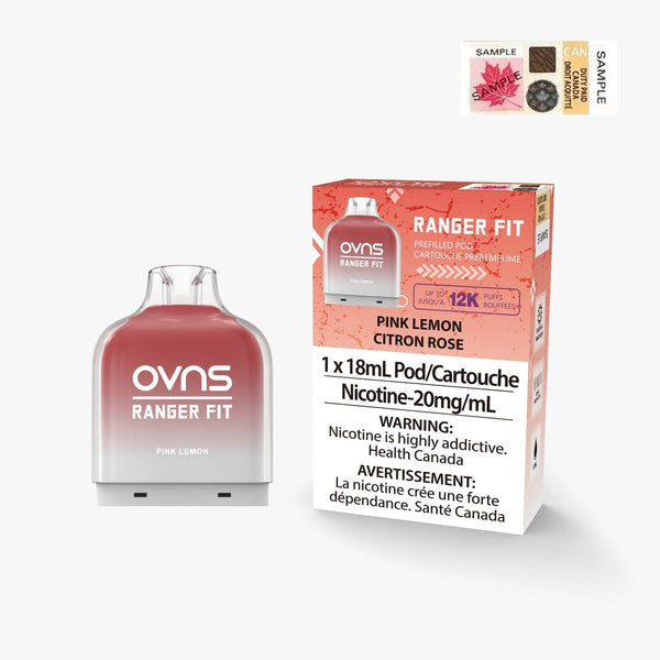 Pods OVNS Ranger Fit 12000 Puff *Batterie incluse sans frais