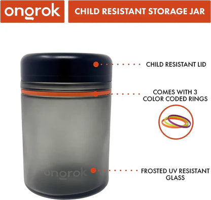 Ongrok - 1L Child Resistant Jar