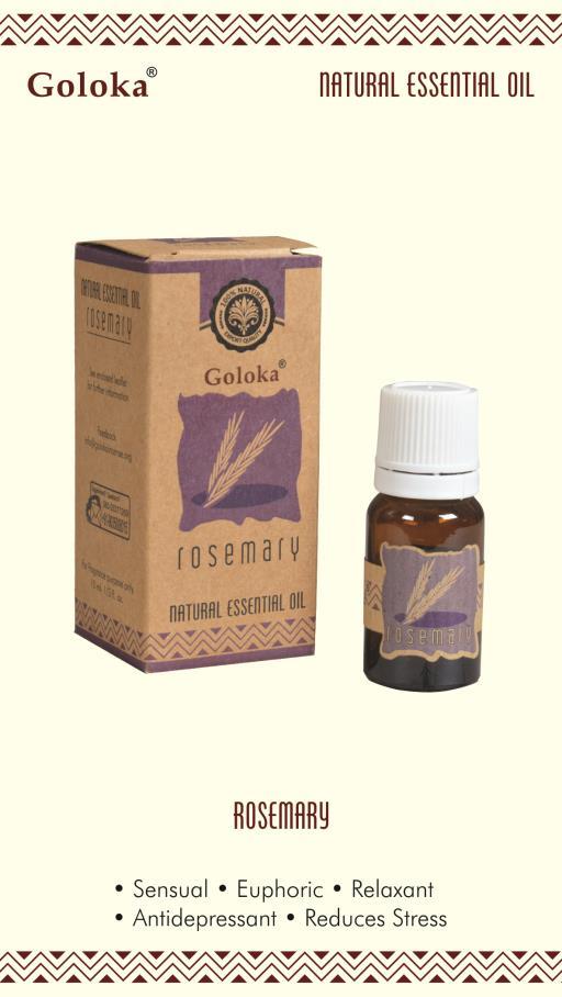 Goloka - Rosemary Natural & Undiluted Essential Oil 10ml