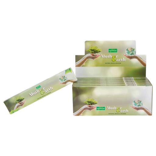 Nandita - Mother Earth Incense Natural & Organic Hand-rolled Masala Incense Sticks 15g
