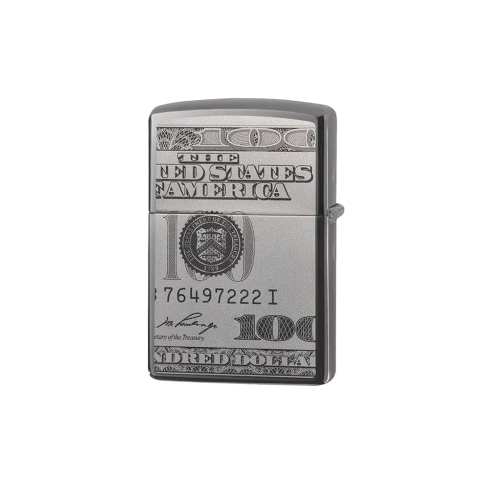 Zippo Lighter - Currency Design