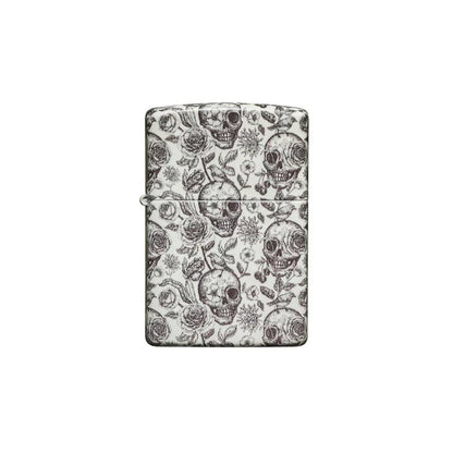 Zippo Lighter - Skeleton Design