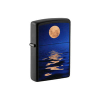 Zippo Lighter - Moon Sunset Design