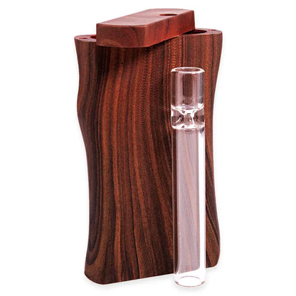 4" Wood Dugout w/ Glass Bat