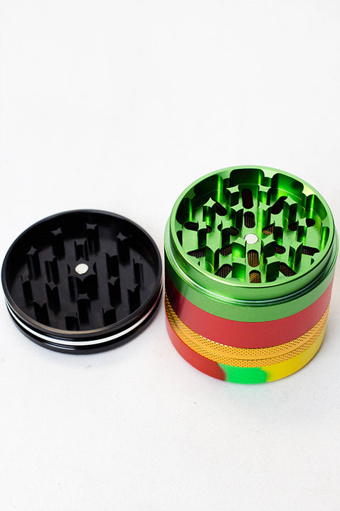 Infyniti 4 Part Aluminum Grinder With Silicone Container