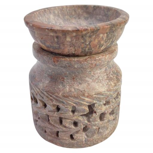 ZenN - Light Engraved Leaf Design Oil Diffuser