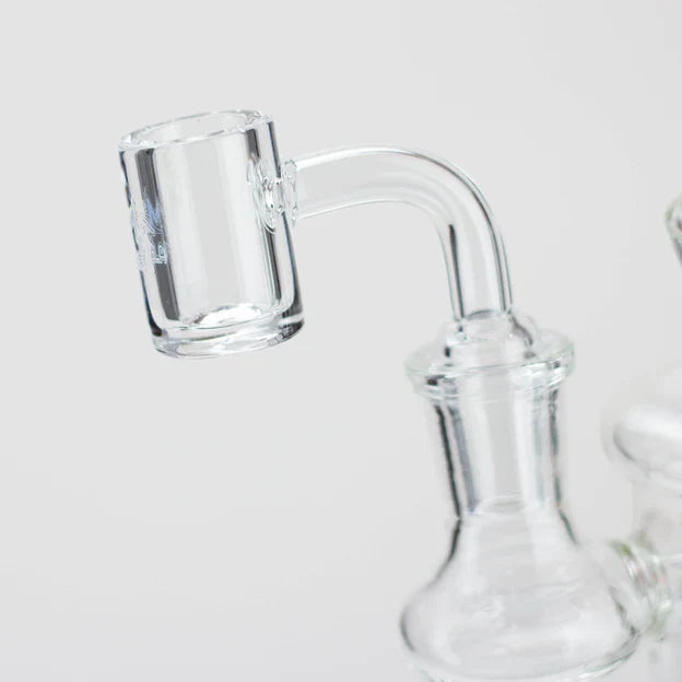 6.7" MGM Glass 2-in-1 bubbler with Logo [C5004]