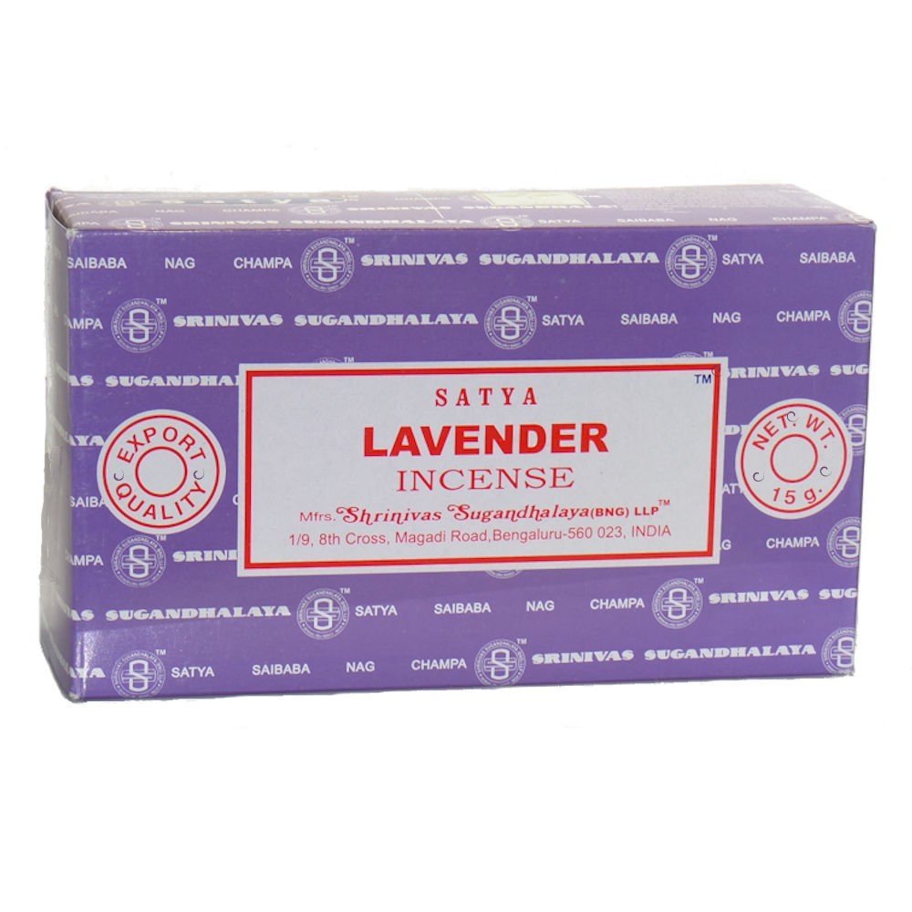 Satya Nag Champa - Lavender Incense Sticks 15g