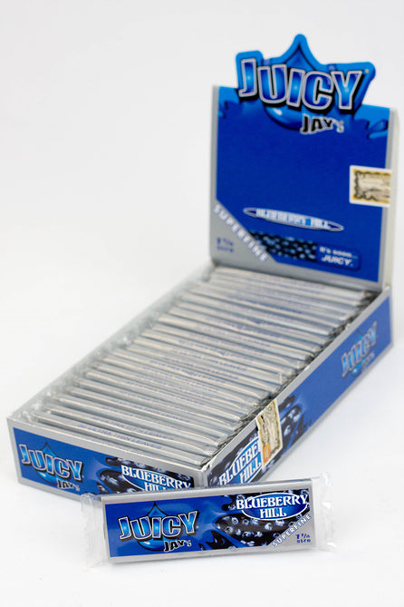 Juicy Jay's 1 1/4 Superfine Blueberry Hill Flavoured Papers