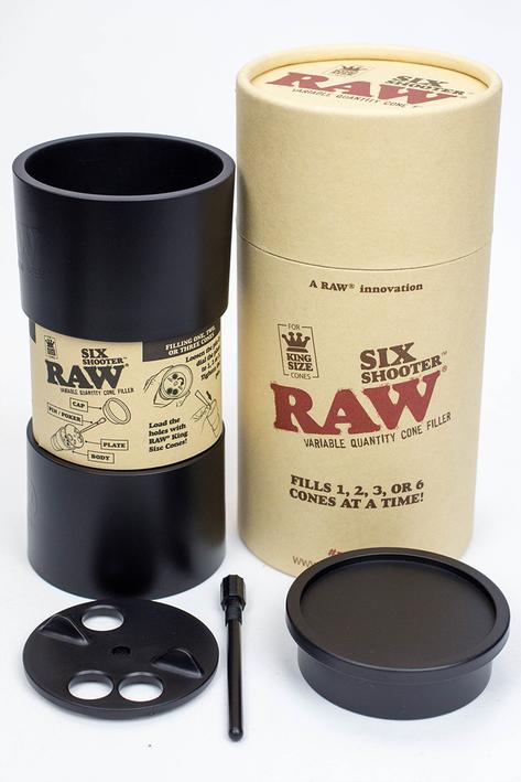 RAW six shooter for King size cones