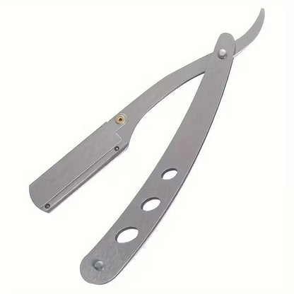 FlyDear - Straight Steel Razors Shaving Knife & Blades Set