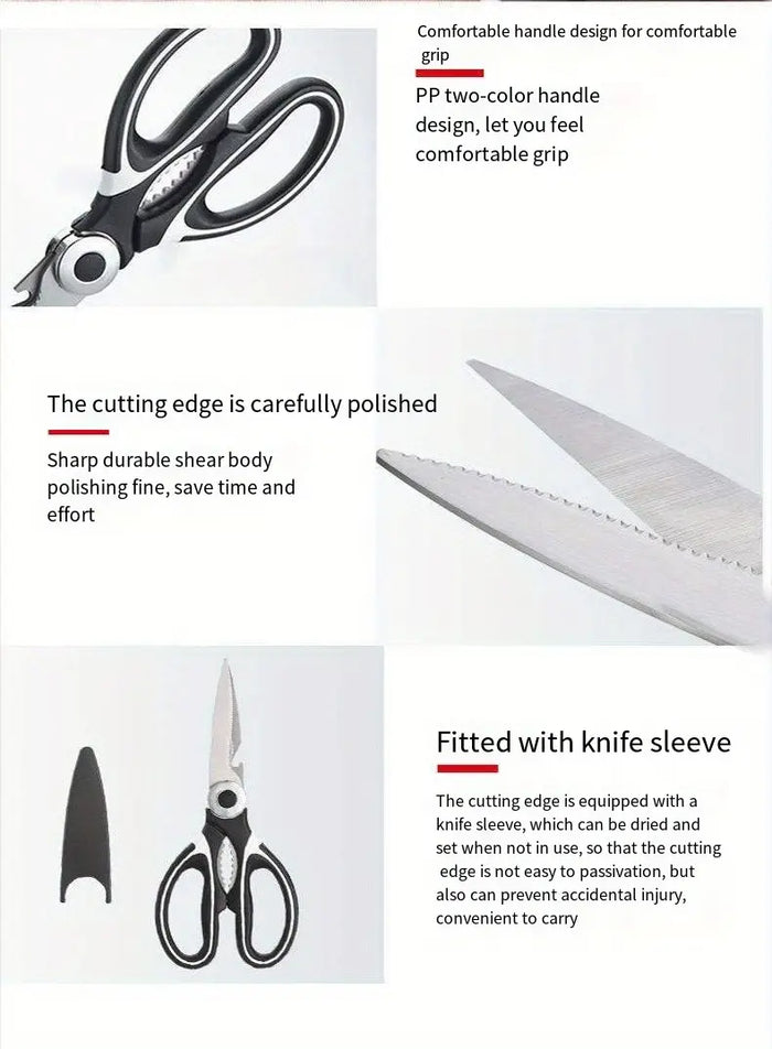 Heavy-Duty Cooking Kitchen Shears